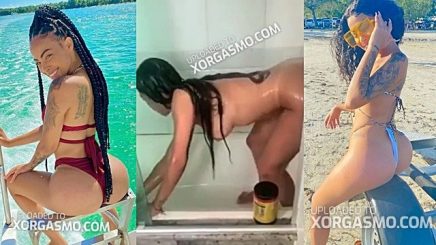 Yailin La Más Viral se Graba Desnuda en su Bano