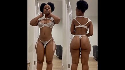 Model Petite Tumi and her Big Black Ass Naked