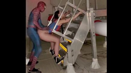 Auhneesh Nicole FUCKING Spider-Man OUTDOORS