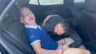 Bruno Diferente y Danni Cardillo teniendo sexo en público