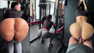 Personal Trainer Fucks his Client Isabelle Eleanore in the GYM