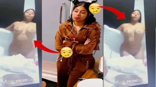 Karola de La Casa de Alofoke Desnuda en un Descuido