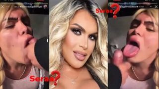 Wendy Guevara Chupando y Tragando Semen