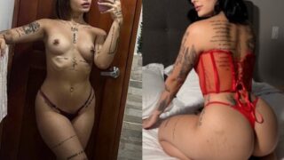 Valka presumiendo su culo en OnlyFans antes de la Casa de Alofoke