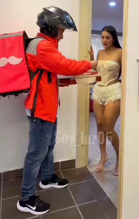 Luznith Bolivar se culea a un Rappi!