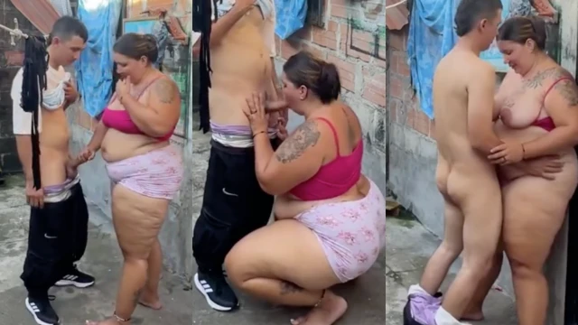 Mi vecina pervertida siempre esta dispuesta a todo